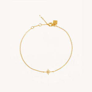New: By Charlotte | Starlight | 18k Gold Vermeil | Bracelet | 18cm