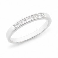18k Diamond Chanel Set Band
