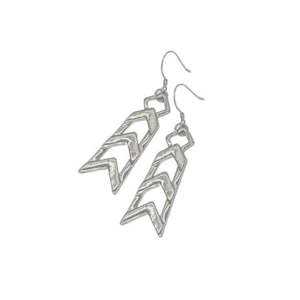 Lindi Kingi | Formation | Platinum Plated | Earrings