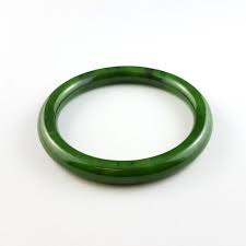 Greenstone Bone: Wild at Heart NZ Greenstone 60mm Full Round Bangle
