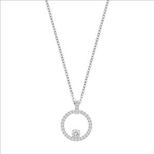 Swarovski Rhodium Creativity Pendant