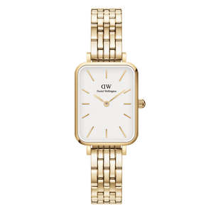 Daniel Wellington Quadro 5-Link Gold & White Watch