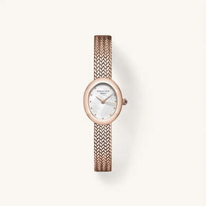 Rosefield Mini Oval Rose Gold Watch