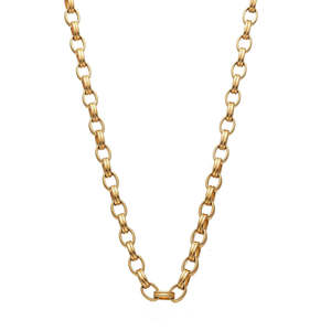 Necklaces Pendants: Silk & Steel Heritage Necklace Gold
