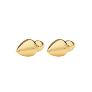 Silk & Steel Echo Earrings Gold