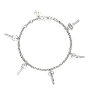 Stolen Girlfriends Club Mini Key Charm Bracelet