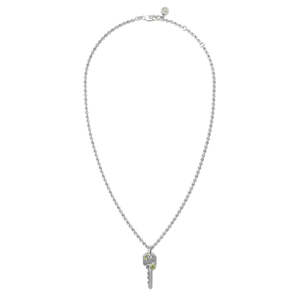 Stolen Girlfriends Club Crystallised Key Necklace