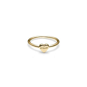 SGC Baby Stolen Heart Gold Plated Ring