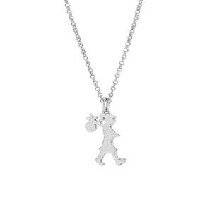 Karen Walker Small Runaway Girl Necklace