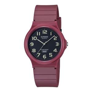 Kids Watches: Casio Analogue Watch - Red Resin