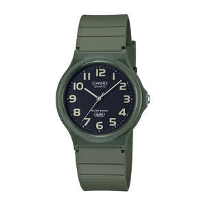 Kids Watches: Casio Analogue Watch - Green Resin