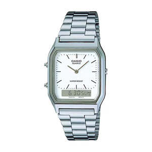 Casio  Vintage Duo Display Watch - Steel