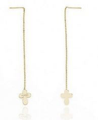 Jewellery 1: Thread Cross Earrings