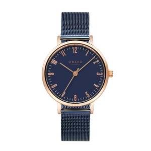 Obaku Watches: Obaku Ladies Brink Lille Ocean