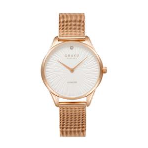 Obaku Watches: Obaku SMYKKE Rose Watch