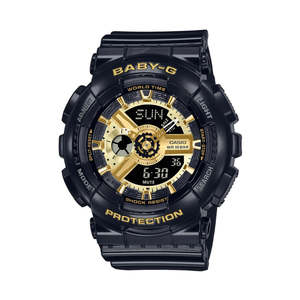 Baby G Duo Watch - Black & Gold