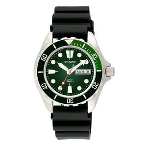Olympic: Olympic Classic Dive Watch - Green