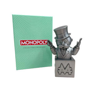 Money Boxes: Monopoly Man Pewter Money Box