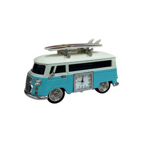 Collectable Clock - Blue Kombi Van