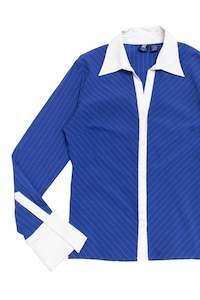 Top Picks: #102 So... GSJC pinstripe button up | c. 162 | size 12