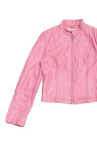 Jackets: #136 Maxima pink genuine leather jacket | c. 164 | size 8