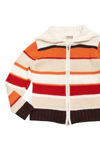 Jackets: #179 Yessica zip up knit jumper | c. 164 | size 8/10