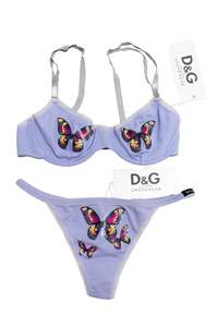 Dolce & Gabbana Lingerie Set Purple | c. 167 | Size 8