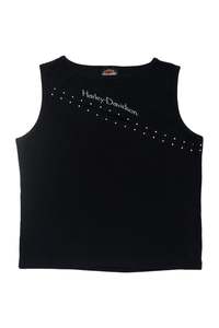 Frontpage: #07 Harley-davidson Tank Top Black | c. 172 | Size 12/14
