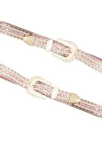 Accessories: #230 Belt Pink | c. 171 | Size 90 cm