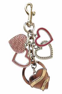 Accessories: #8 Coach Keychain / Bag Charm Gold | c. 170