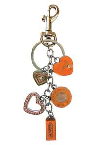 Accessories: #7 Coach Keychain Charm Orange | c. 170