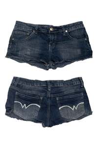 #82 Doll De Luxe Denim Shorts Blue | c. 172 | Size 6