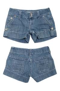 Bottoms: #97 Mossimo Supply Co. Denim Shorts Blue | c. 172 | Size 8