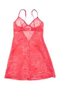 #104 Victoria's Secret Babydoll Slip Pink | c. 171 | Size 8 / 12C bra
