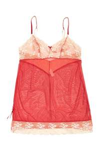#112 Babydoll Chemise Red | c. 171 | Size 14