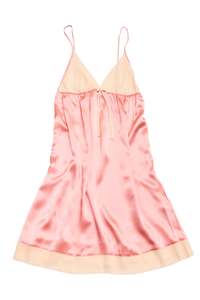 Dresses: #129 Jiexiu Slip Dress / Chemise Pink | c. 171 | Size 12