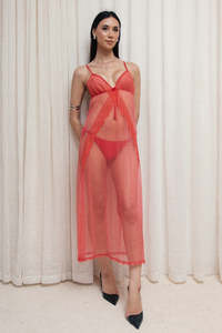 #176 Boulyne Exclusive Nightgown Red | c. 171 | Size 8