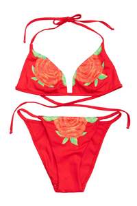 Swimwear: Iwokeup Bikini Red | c. 168 | Size 8