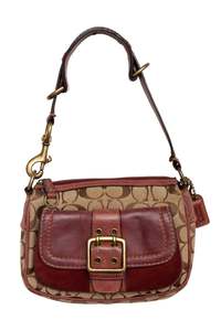 Bags: #241 Coach Shoulder Bag Brown | c. 172