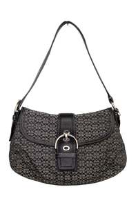 Bags: #242 Coach Shoulder Bag Black | c. 172