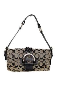 Bags: #252 Coach Handbag Black | c. 172