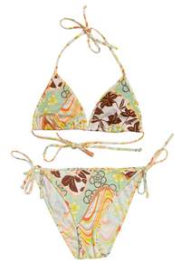 #114 Yummay Island Bikini Green | c. 186 | Size 12