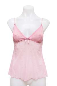 Tops: #32 Undercolors Of Benetton Cami Top Pink | c. 190 | Size 8