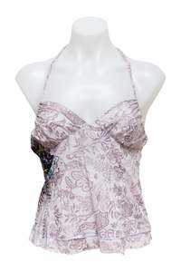 #33 Halter Top White | c. 190 | Size 8