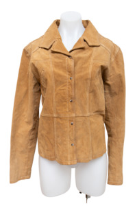 #140 Leatons Jacket Brown | c. 194 | Size 8/10