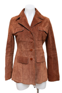 Jackets: #149 Wet Seal Jacket Brown | c. 194 | Size 6/8