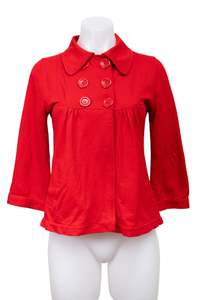 Jackets: #134 Stradivarius Jacket Red | c. 198 | Size 6