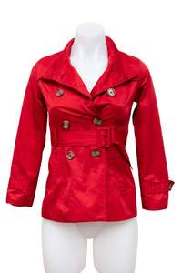 Jackets: #105 Caprice De Fille Jacket Red | c. 197 | Size 4
