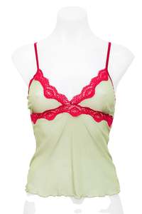 Lingerie: #06 Secret Treasures Cami Top Green | c. 196 | Size 8