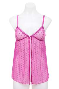 Lingerie: #24 Xhilaration Intimates Camisole Top Pink | c. 196 | Size 6